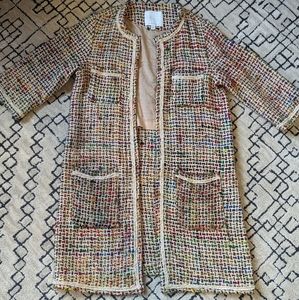 Anthropologie overcoat size Small